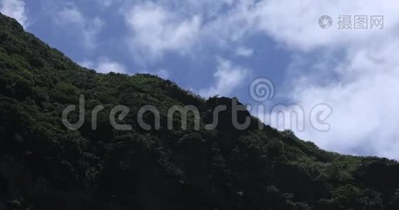 大岛大岛蓝洋附近的托古哈马悬崖视频