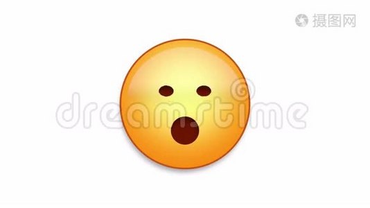 令人震惊的Emoji动画循环与马特视频