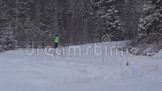 卡雷利亚共和国世界杯滑雪场视频