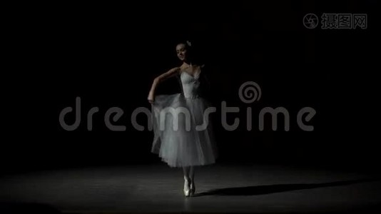 舞台上的芭蕾舞演员视频
