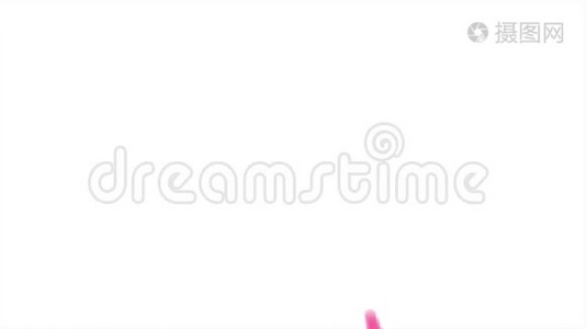 乳腺护理粉色丝带垂直视频视频