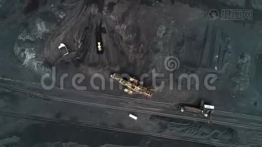 煤矿开采露天开采行业.视频