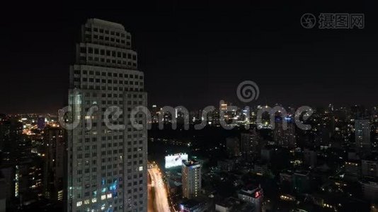 泰国曼谷夜之城视频