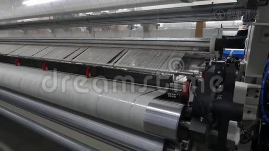 现代自动纺丝机.视频