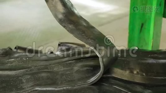 化工行业回收橡胶..视频