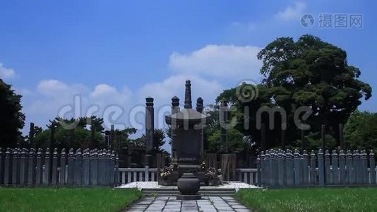 东京宜家鸿蒙寺传统寺庙视频