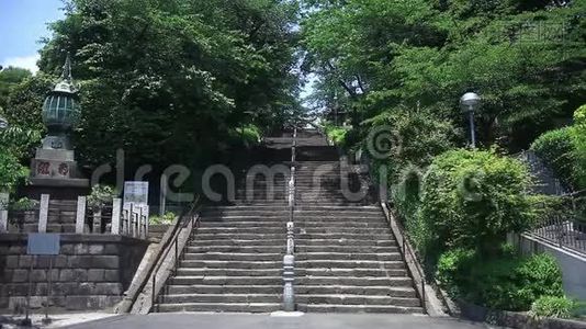 东京宜家鸿蒙寺传统寺庙视频