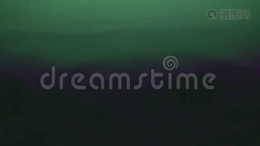 水中的彩色油墨。 抽象背景视频