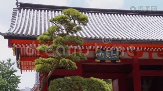 东京森秀寺-著名的Asakusa森秀寺视频