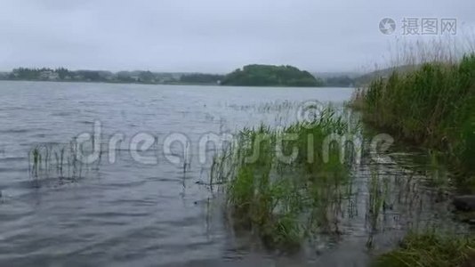 日本富士山的川崎湖-著名的富士山视频