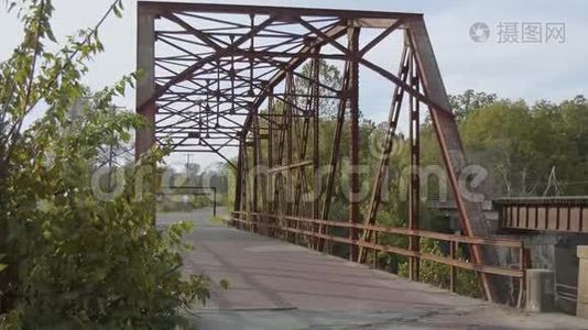 俄克拉荷马州1921年的66号公路大桥视频