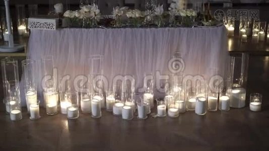 婚礼派对装饰用蜡烛视频