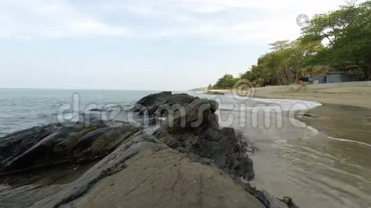 泰国的热带海滩视频