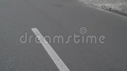 道路车道标志视频