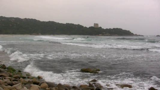 波涛汹涌的海浪视频