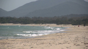 海边海浪风光景色8秒视频