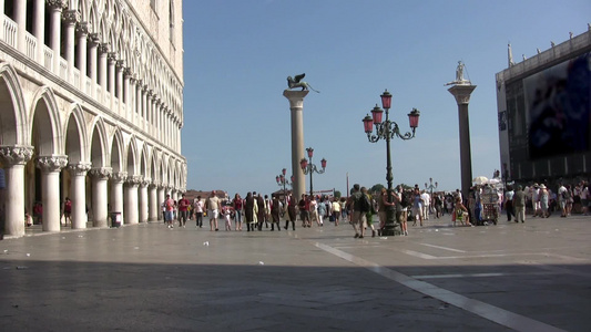 威尼斯城市风光视频