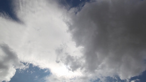 多云的天空33秒视频
