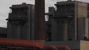 煤炭发电厂3秒视频