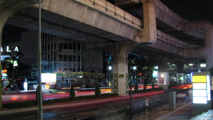 曼谷交通延时7秒视频