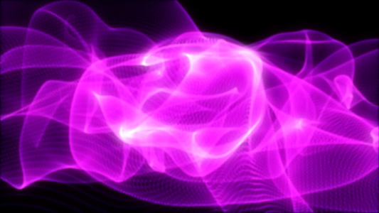 抽象动感紫色光效背景环视频