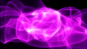 抽象动感紫色光效背景环10秒视频
