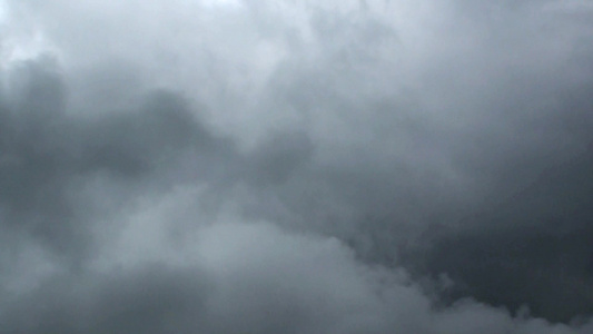 天空中的乌云[铅色]视频