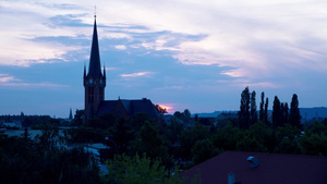 德国德累斯顿的教堂30秒视频