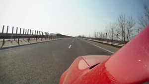 开车穿过罗马尼亚的高速路上29秒视频