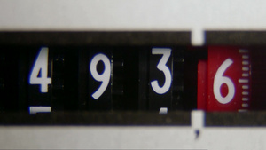 电表拨号极端显示数字跳动15秒视频