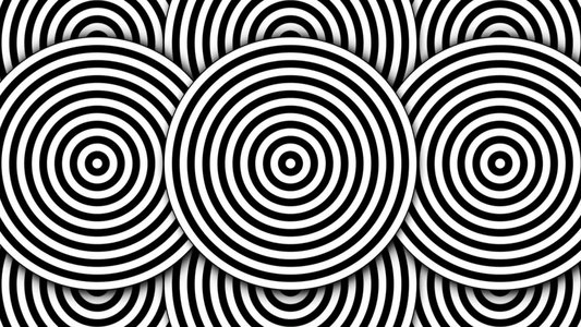 催眠黑白圆圈视频