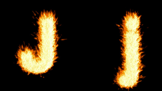 可循环燃烧的Jj字符视频
