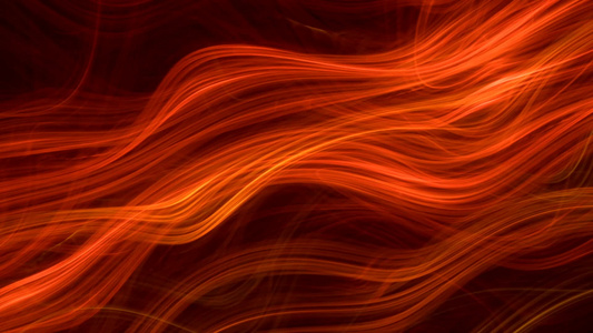  红色曲线火焰效果循环粒子运动背景视频
