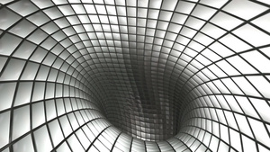 3D抽象隧道14秒视频