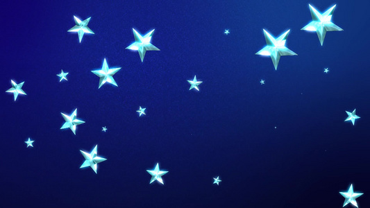 闪烁的星星动画视频