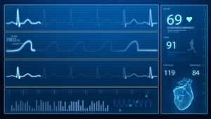 心率检测仪10秒视频