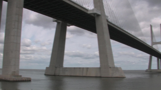 葡萄牙的桥梁建筑视频