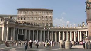 意大利基督教古建筑旅游景点7秒视频