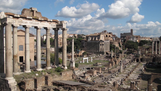 在罗马遇见帝国断壁残垣之美视频
