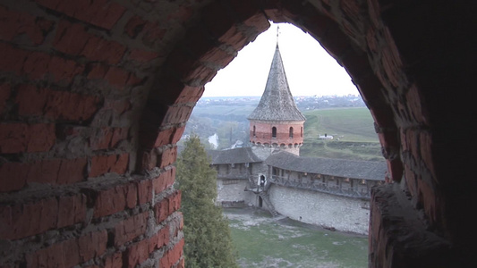 乌克兰古老的要塞视频