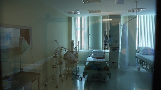 医院住院室医疗设备视频