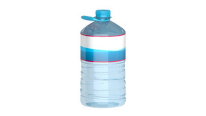 大瓶塑料饮用水20秒视频