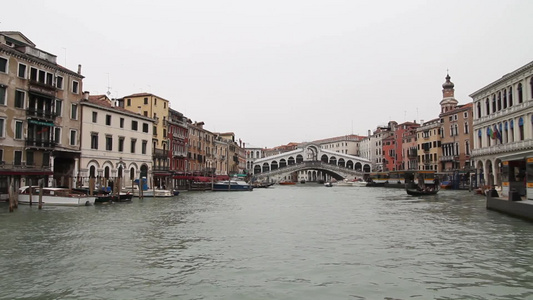 意大利威尼斯大运河视频