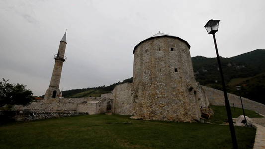 黑塞哥维那的老城堡视频