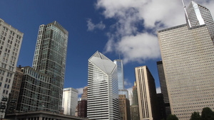 芝加哥摩天大楼13秒视频