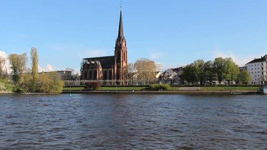 法兰克福哥特式教堂视频