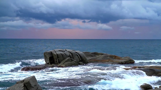 美丽的西班牙海岸视频