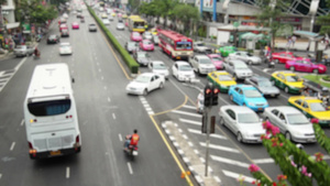 城市交通街景11秒视频