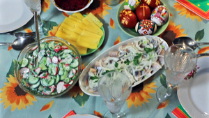 乌克兰复活节传统美食11秒视频