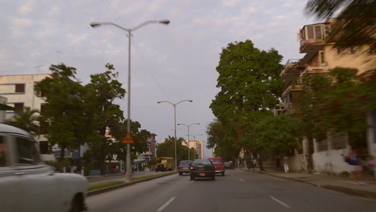 拉丁美洲城市道路交通视频